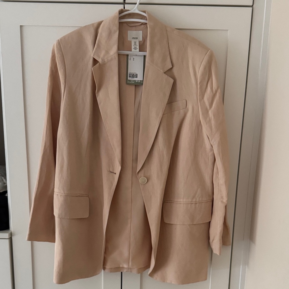 H&M Pink Blazer for Women
